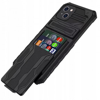 Combo dėklas su kojele ir kortelių dėklu (Apple Iphone 13) Combo dėklas su kojele ir kortelių dėklu (Apple Iphone 13)
